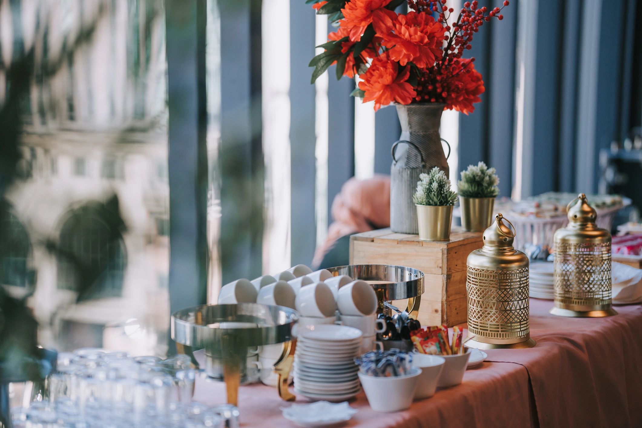 corporate catering business event